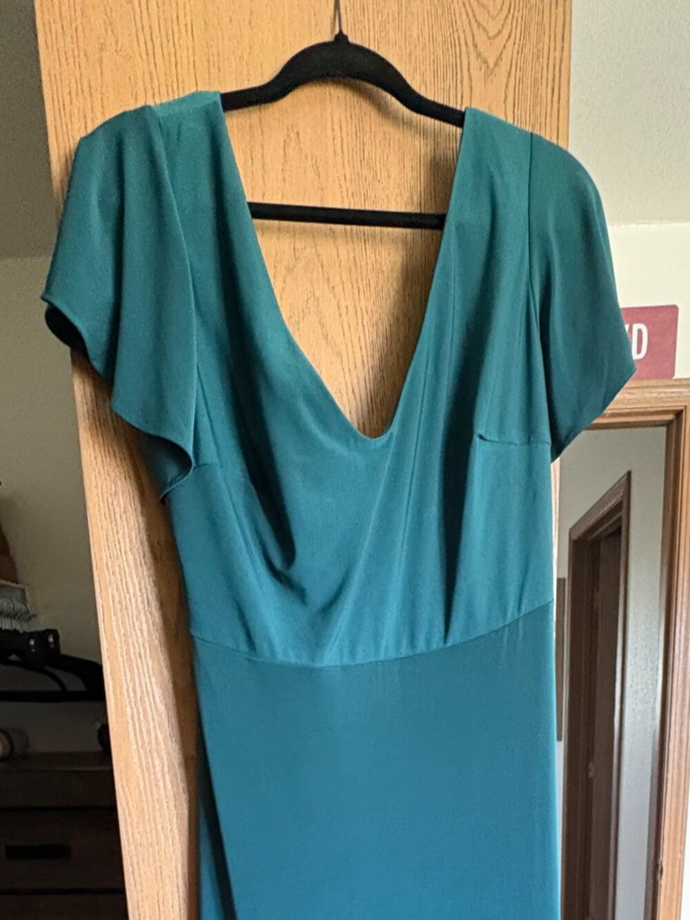 Azazie Pine Green Dress